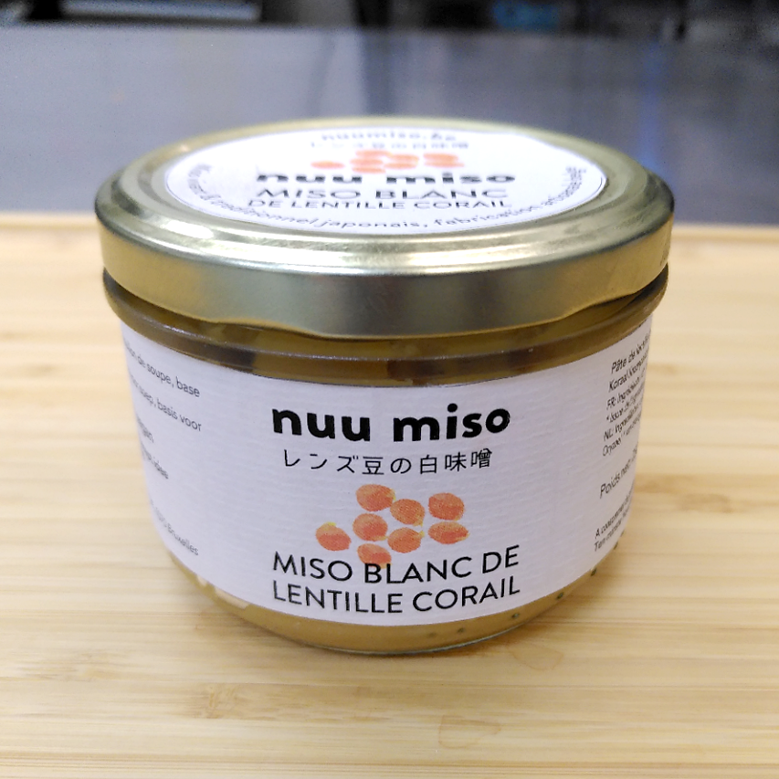 Miso blanc de lentille corail (Shiro miso) – nuu miso
